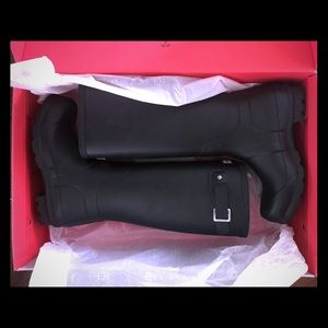 Tall Black Hunter Boots - NEVER WORN - NWT